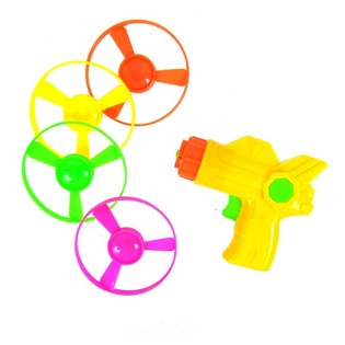 Pistol Piringan Terbang / Flying Saucer Gun (12 pcs)