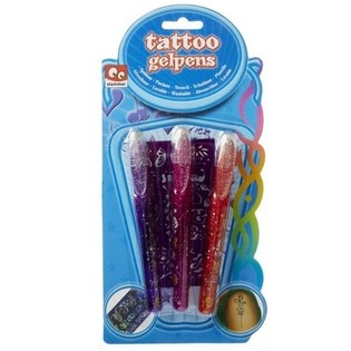3 Pcs Pena Gel Tato dalam Kemasan Kartu (Isi 12 pcs)