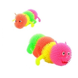 Ulat Bulu Puffer Ball dengan Lampu LED (37 pcs)