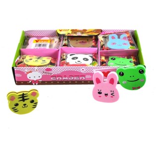 Penghapus Karakter Hewan dalam Kotak Display (30 pcs)