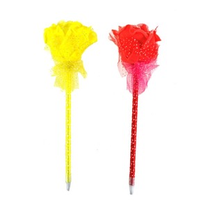 Pulpen Bentuk Mawar (12 pcs)