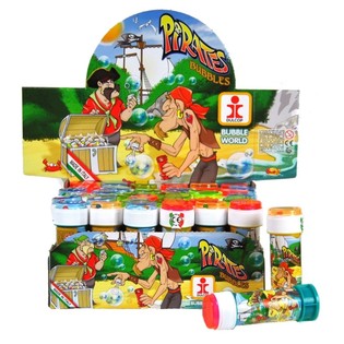 Mainan Gelembung Sabun Bajak Laut dalam Display (36 pcs)