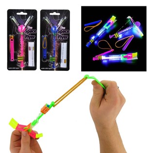 HELIKOPTER KATAPEL BERCAHAYA DALAM KEMASAN (6 pcs)