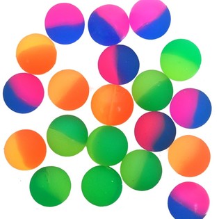 Bola Bekel / Membal Kecil dalam Stoples - 2,7 cm (144 pcs)