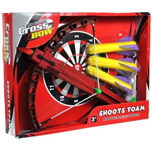 Mainan Busur Silang (Crossbow) dengan Anak Panah dan Sasaran