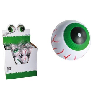 Bola Bekel Empuk Besar dengan Mata, &Oslash;6cm (48 pcs)