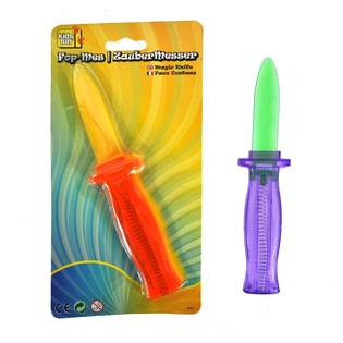 Pisau Mainan Sulap / Pisau Lipat Misteri di Kartu (24 pcs)