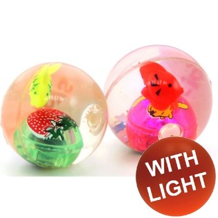 Bola Membal Transparan dengan Lampu LED (36 pcs)