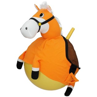 Bola Lompat Kuda Jolly Jumper - Oranye (45 cm)