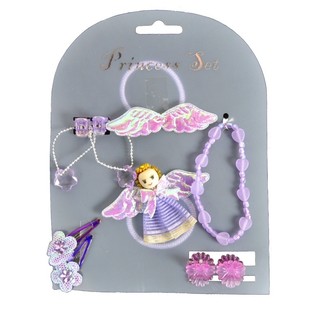Set Aksesori Rambut Anak Perempuan 9-in-1 (12 pcs)