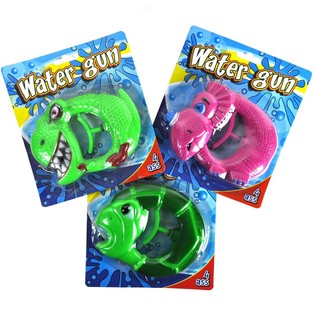Pistol Air Dinosaurus dengan Kartu (24 pcs)