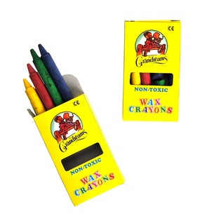 4 KRAYON LILIN DALAM KOTAK (25 pcs)
