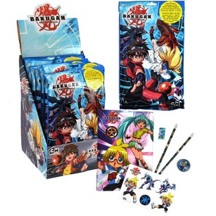SET HADIAH SEKOLAH BAKUGAN BESAR DALAM DISPLAY (12 pcs.)
