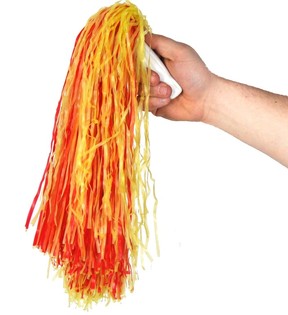 Pompom Cheerleader dengan Kartu (12 pcs)