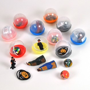 KAPSUL CAMPUR 50MM TERMASUK MAINAN (50 pcs)