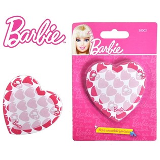 BUKU CATATAN BARBIE BENTUK HATI DENGAN KARTU (6 pcs.)