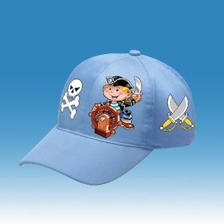 Topi Anak Motif Bajak Laut (6 pcs.) | Grosir B2B