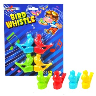 4 Peluit Burung di Kartu (24 pcs)