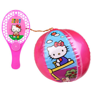 Set Mainan Raket Tap Ball Hello Kitty (12 pcs)