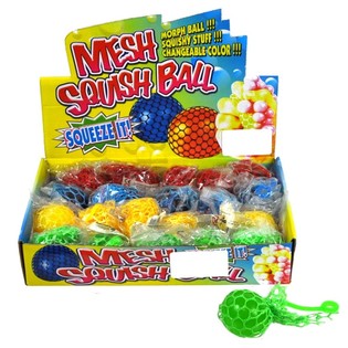 Mainan Squeeze Ball / Bola Remas dalam Display (24 pcs)