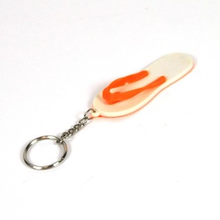 GANTUNGAN KUNCI SANDAL ORANYE (100 pcs)