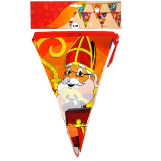 BENDERA RENTENG SINTERKLAS 6 METER (5 pcs)