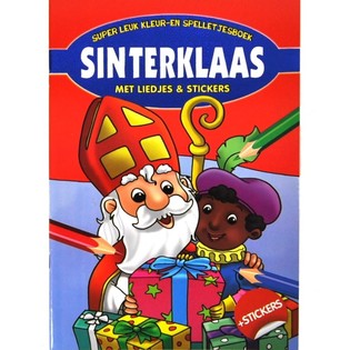 Buku Mewarnai & Permainan Saint Nicholas (10 pcs)