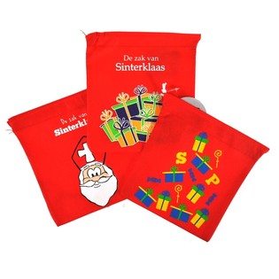 TAS HADIAH SANTO NIKOLAUS 18 X 16 CM (12 pcs)