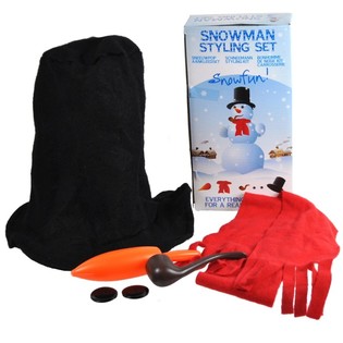 Set Aksesori Boneka Salju 6 Bagian (Isi 3 Set)