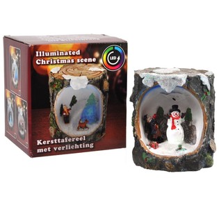 DEKORASI NATAL DENGAN LAMPU LED (6 pcs)