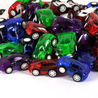 Mobil mainan tarik / friction mini 5 cm (25 pcs)