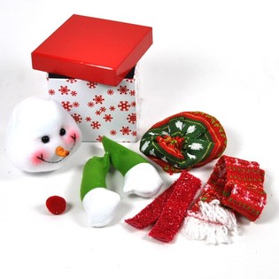 BUAT KOTAK NATAL SENDIRI - MODEL: BONEKA SALJU
