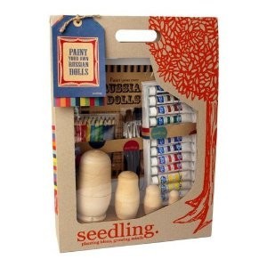 Seedling Craft Kit - Warnai Boneka Rusia (Matryoshka) Kreasimu Sendiri