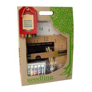 Seedling DIY Kreatif Kit - Desain Jam Dinding Sendiri