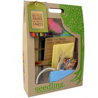Paket Kreatif SEEDLING - Buat Kartu Ucapan Sendiri dari Kertas Daur Ulang