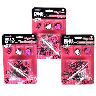 Set Membuat Gelang Karet DIY dengan Gantungan Hello Kitty (12 pcs)