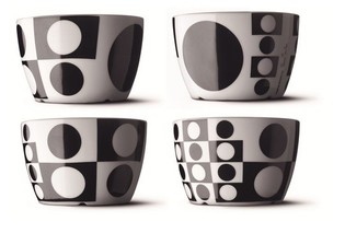 MENU - Set Mangkuk Porcelain 4-Pcs Verner Panton 12 CM (1 Set)