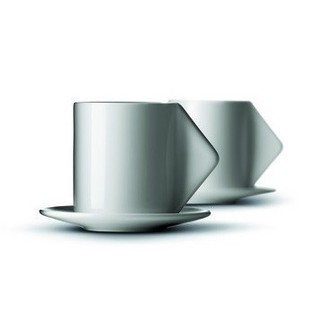MENU - Set Cangkir Espresso Bone China Isi 2 Pcs (1 set)