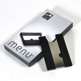 MENU - Dompet Kartu dengan Klip Uang dan Alarm Beeper (1 pc)