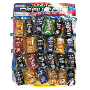 MOBIL POLISI PADA KARTU (24 pcs)