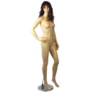 Manekin Display Wanita &ndash; Model: Rambut Brunette (1 pc)
