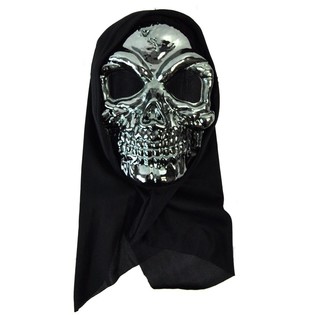 Masker Tengkorak Mengkilap (6 pcs)