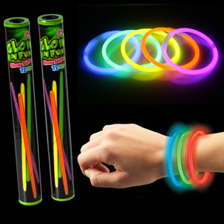 12 Pcs Gelang Glow Stick dalam Tabung (22 tabung)
