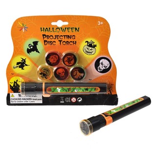Senter Proyeksi Halloween di Kartu (dengan 6 Lensa)