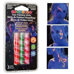 SNAZAROO - Cat Wajah UV Spesial (6 pcs)