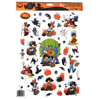 Stiker Jendela Halloween Disney (12 pcs)