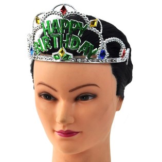 Mahkota HAPPY BIRTHDAY - Model 3 (12 pcs.)