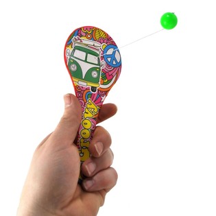 RAKET DENGAN BOLA BERTALI (12 pcs)