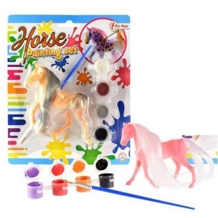 Set Mainan Kreatif - Warnai Kuda Impianmu Sendiri (4 pcs)