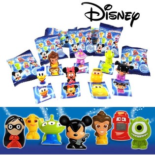 Figur DISNEY WIKKEEZZ + Stiker dalam Blindbag (300 pcs) Grosir